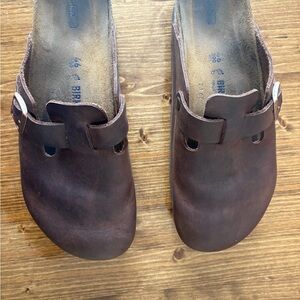 Birkenstock Men's Brown Slip-On Loafers